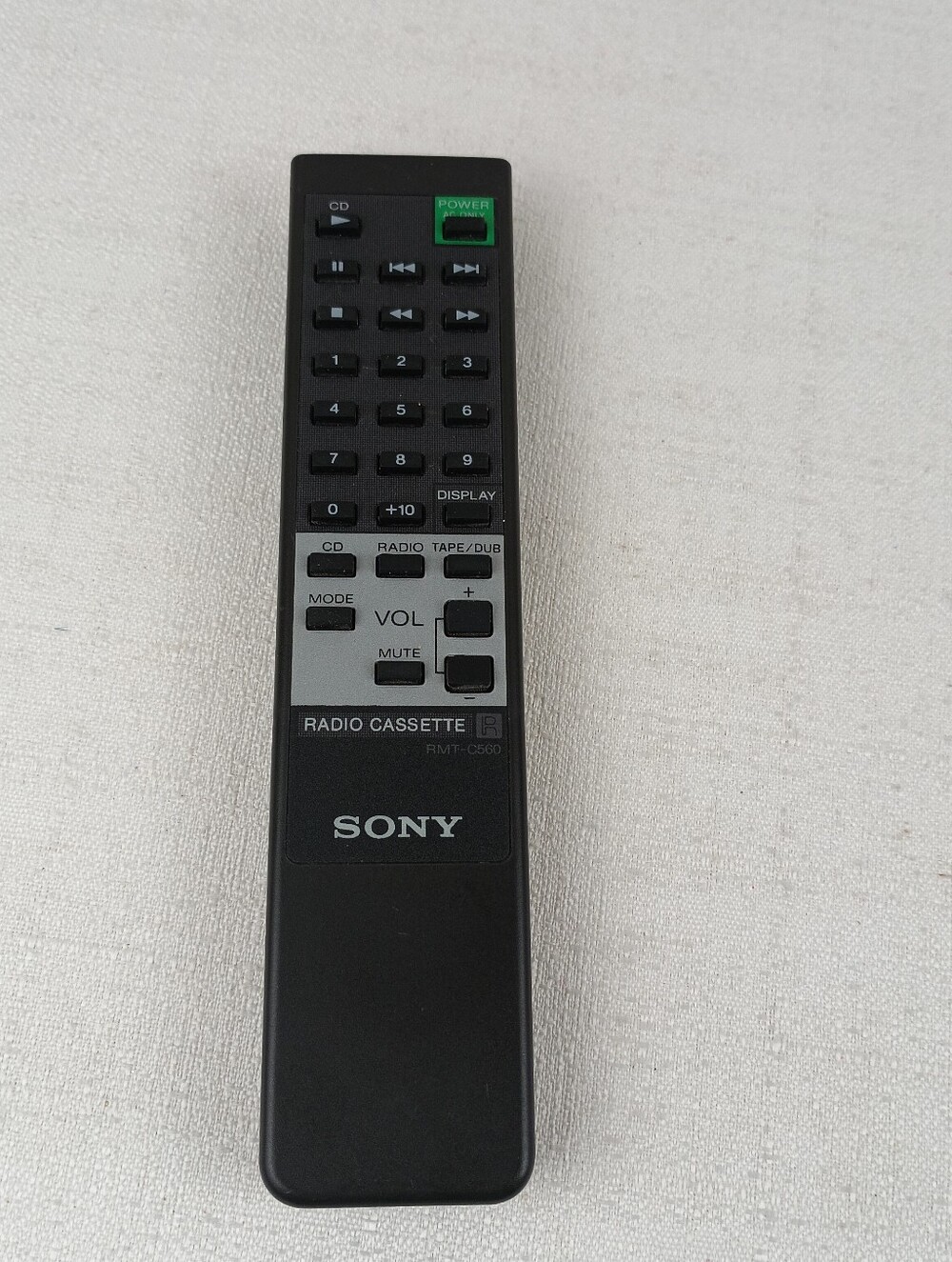 Sony RMT-C560 Radio Cassette Audio Remote Control Tested Works OEM Genuine